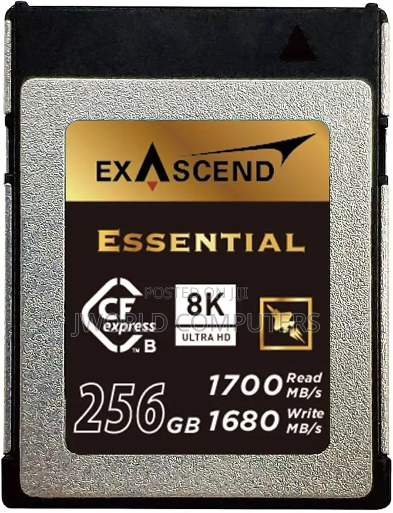 Exascend Essential 256gb Cf Express Type B 1800mb/S