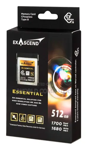 Exascend Essential 256gb Cf Express Type B 1800mb/S