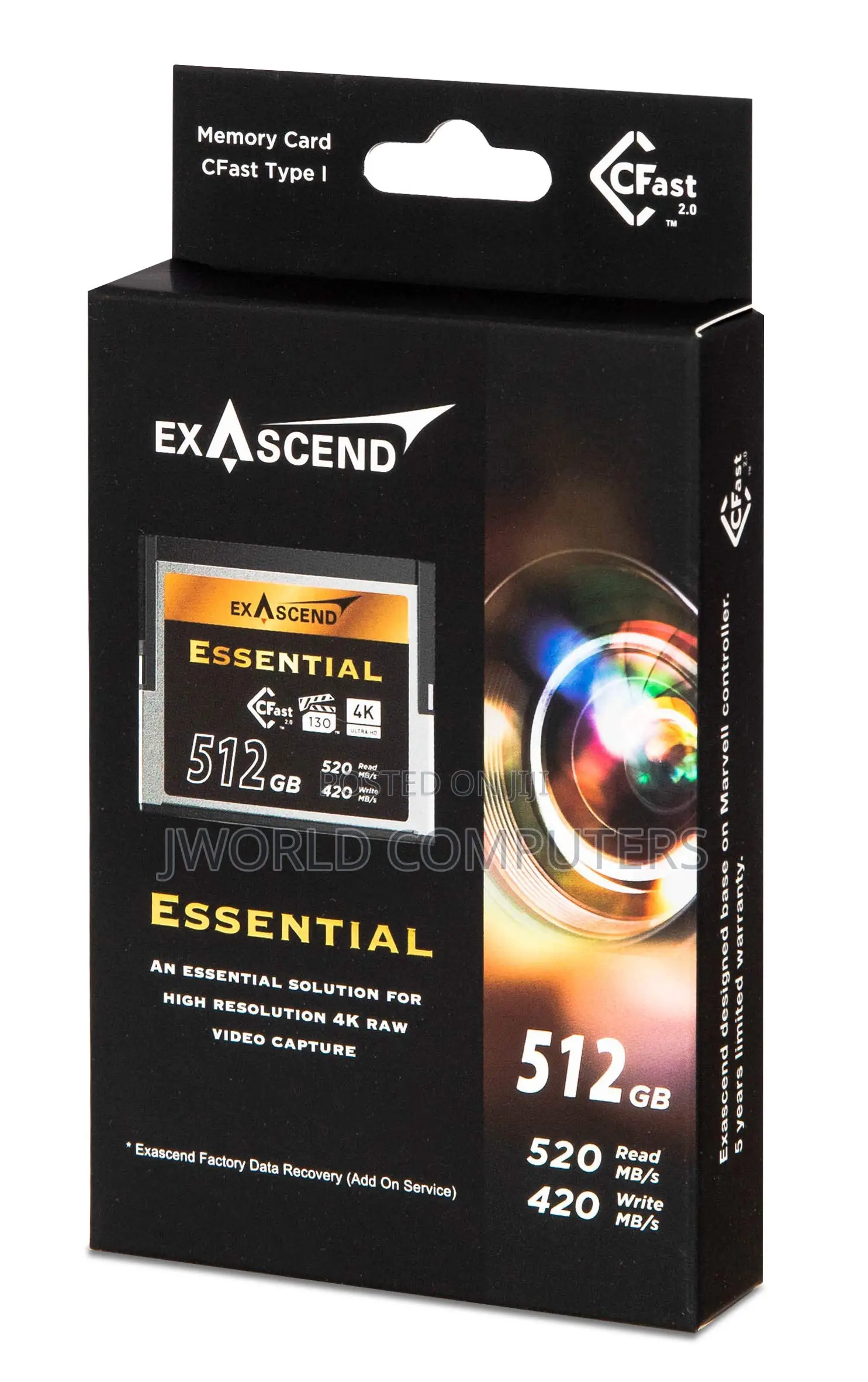 Exascend Essential 512gb Cf Express Type B 1800