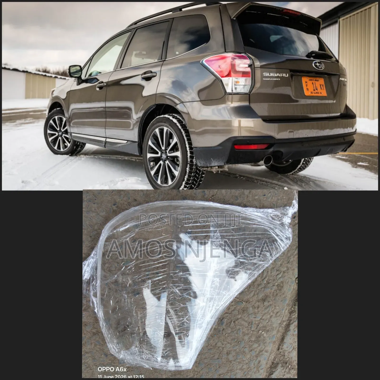 Subaru Forester Sj5/SJG 2016-2018 Tail Light Lens
