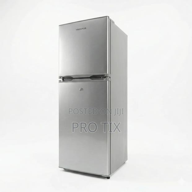 Vision Plus Vpfd138dd-S 138l Double Door Refrigerator