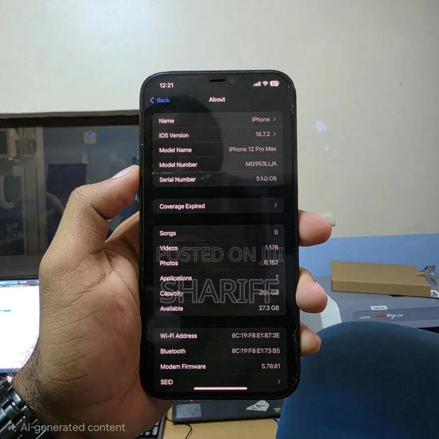 Apple iPhone 12 Pro Max 256 GB Blue - thumbnail 4