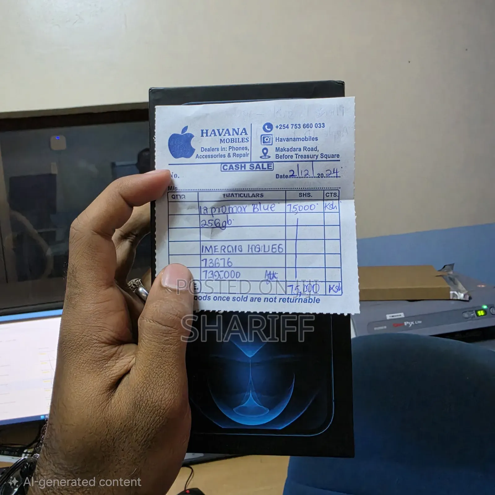 Apple iPhone 12 Pro Max 256 GB Blue