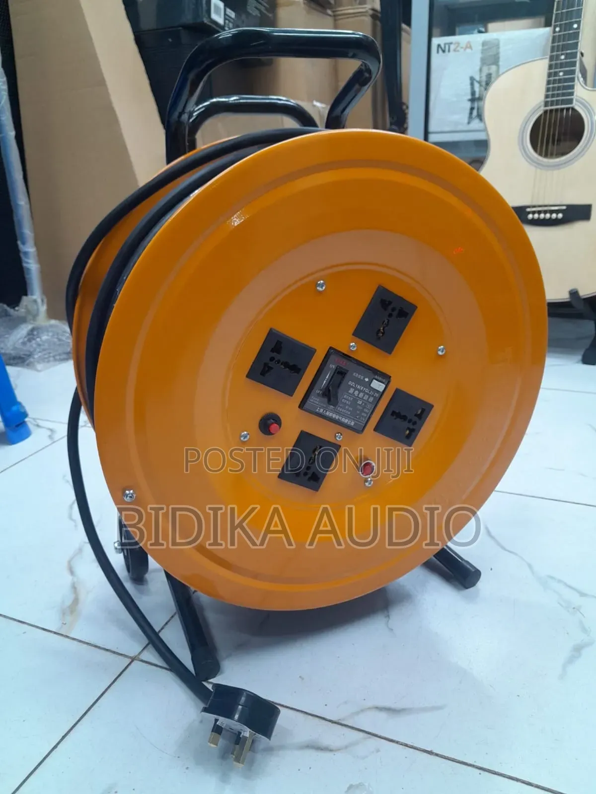 Extension Cable Drum Reel 4-socket
