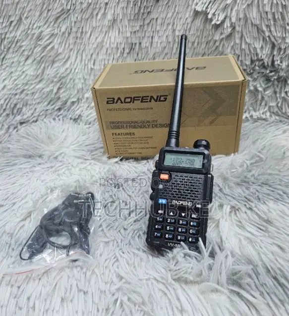 Long Range Walkie Talkie Baofeng Uv-5r | Professional Handheld Radio