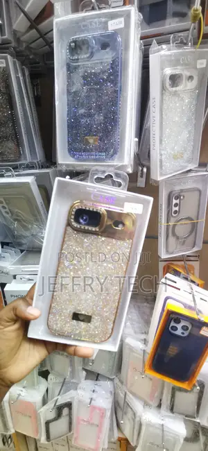 iPhone 17 Air Sparkling, Epoxy-Coated Glitter Case