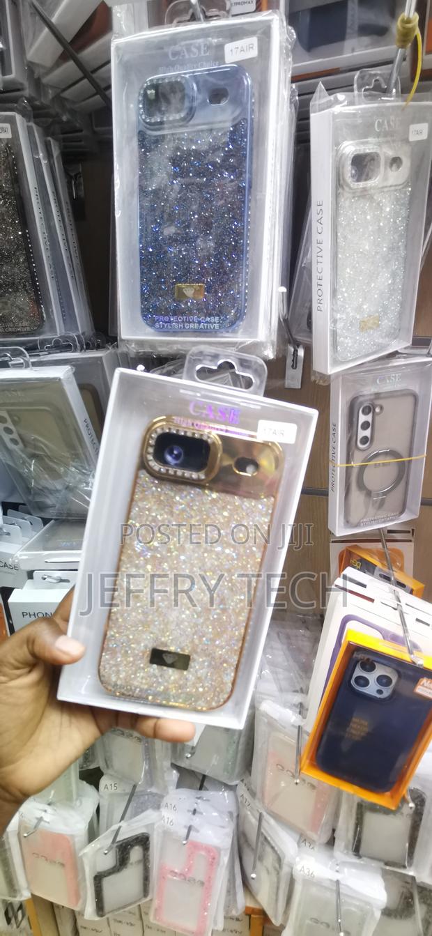 iPhone 17 Air Sparkling, Epoxy-Coated Glitter Case - thumbnail 2