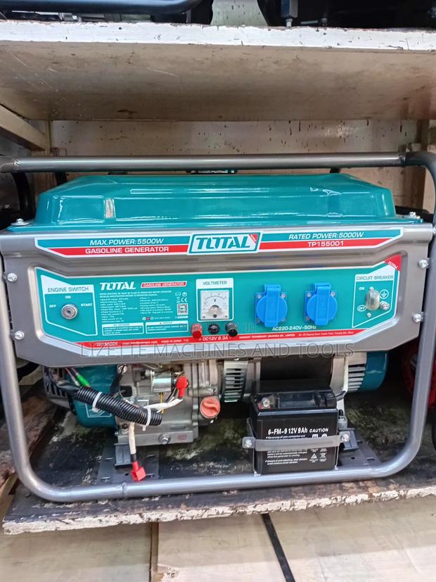 Total 5.5kw Petrol Keystart Generator - thumbnail 2