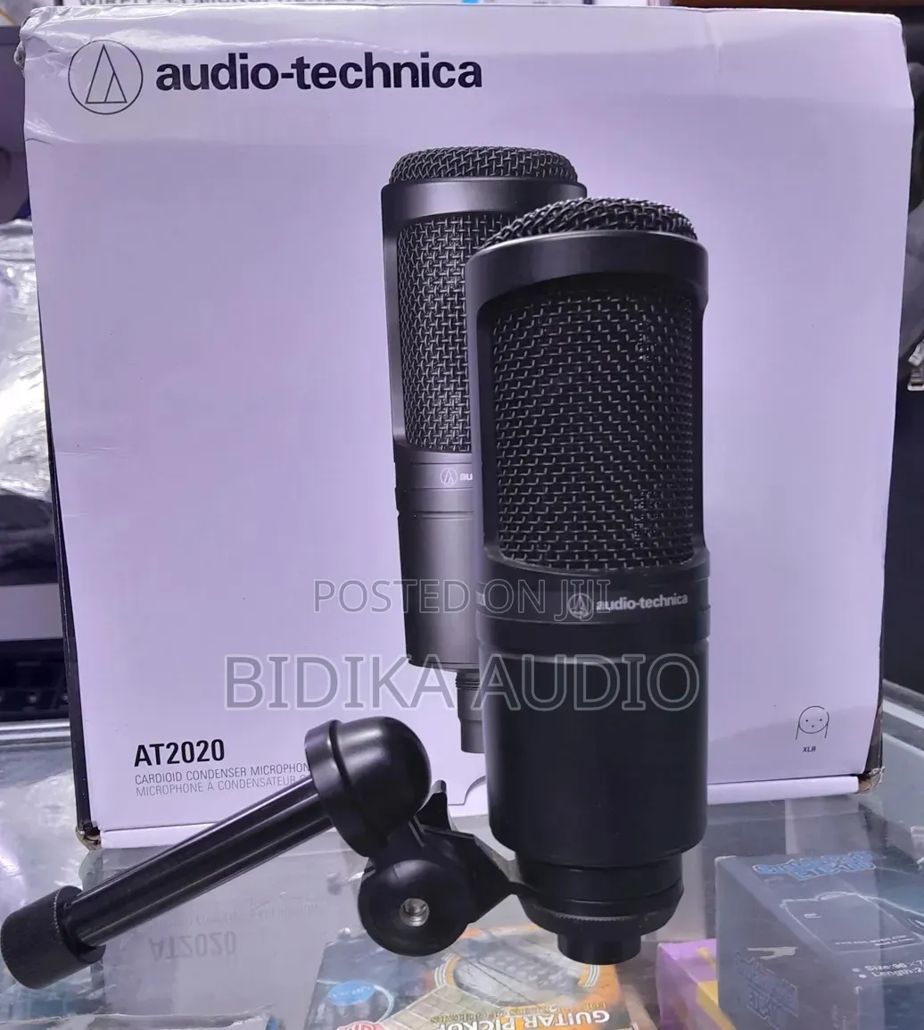 Audio-Technica At2020 Cardioid Condenser Studio Microphone