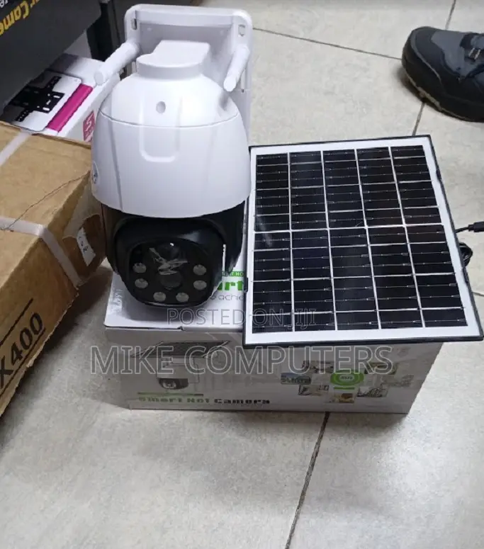 4g Solar Powered CCTV Camera Single Lense
