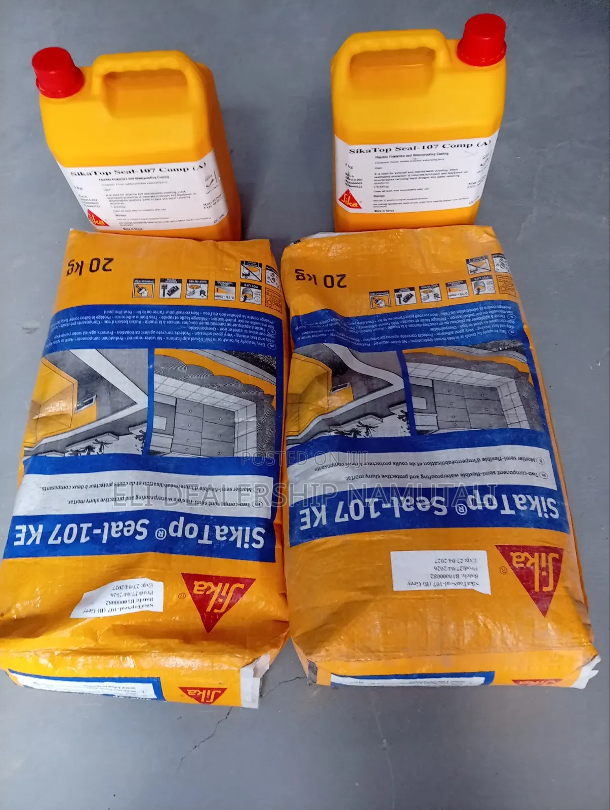 Sika Waterproofing Mortar 25kg – Ideal for Pools, Basements Bathrooms