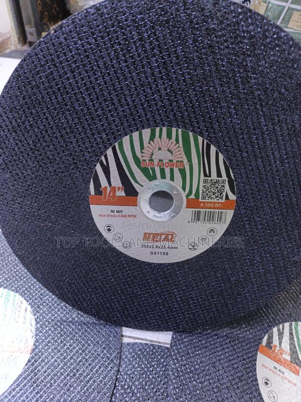 14 Inch (Sunflower Brand)Abrusive Cutting Wheel - thumbnail 2