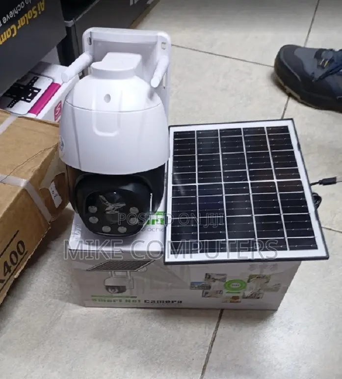 4g Solar Powered PTZ Solar Camera V380 Outdoor Security
