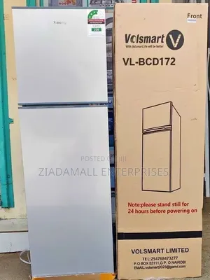 Volsmart Refrigerator 172 Litres Double Door,Spacious Cooling for Mod