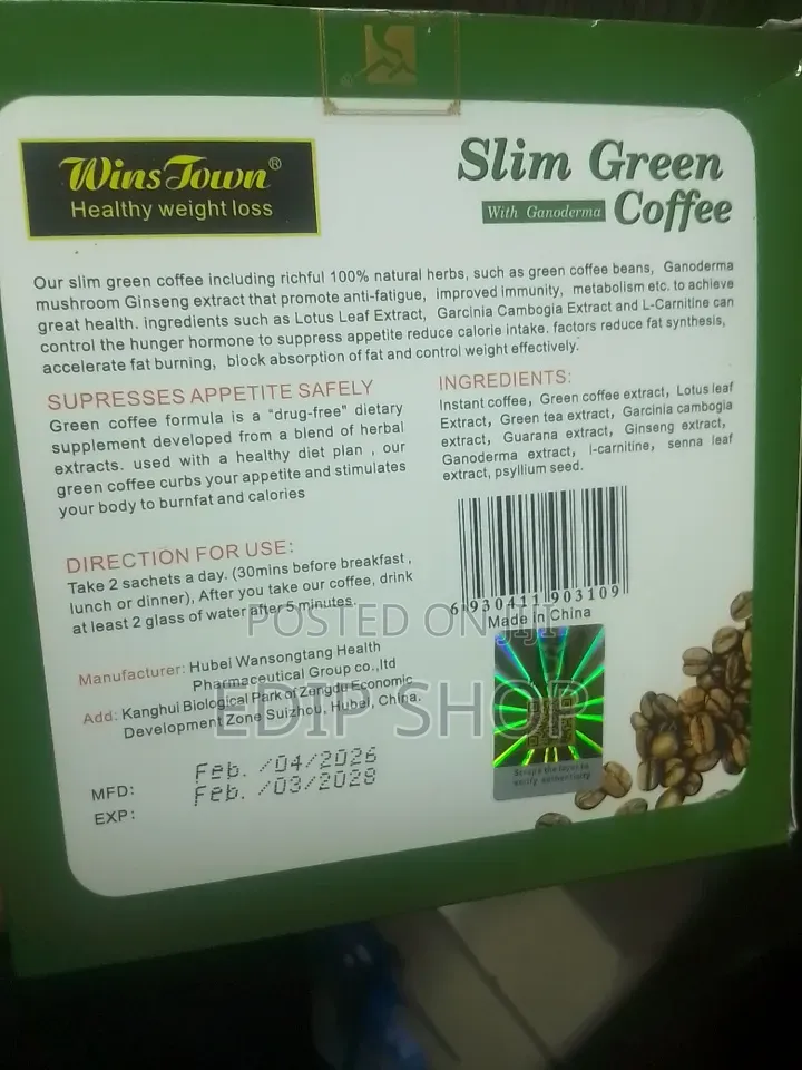//Slim Green Coffee//