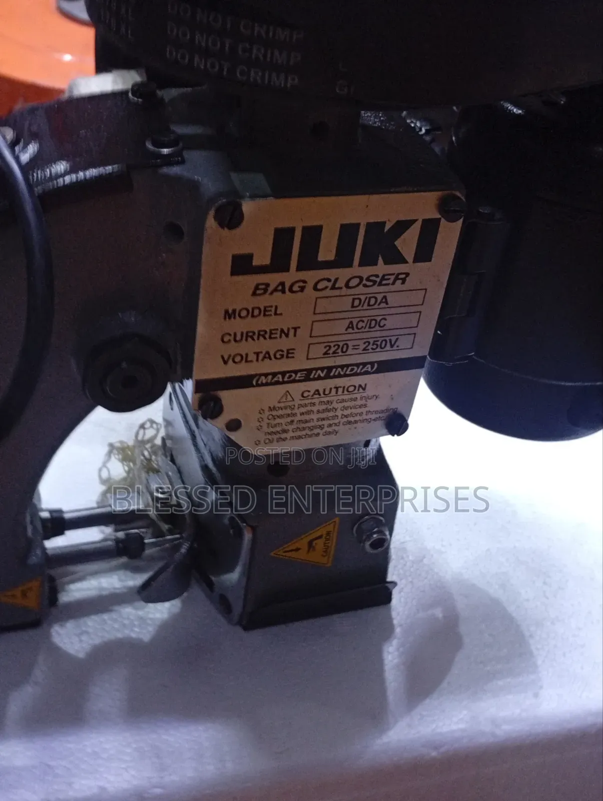 New Arrival Made in India Juki Bag Closer Machine