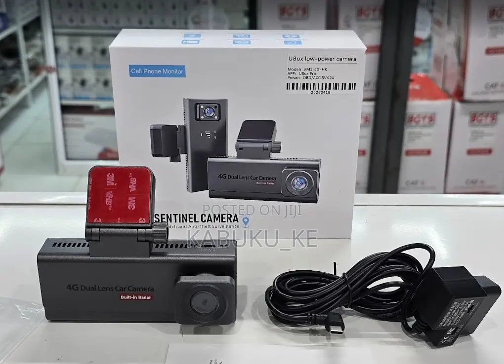 Dual Lens 4g Simcard Dash Cam With Remote Access
