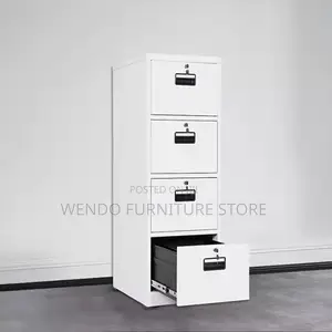 Office Cabinet; Four Drawers Metallic Office Filing Cabinet