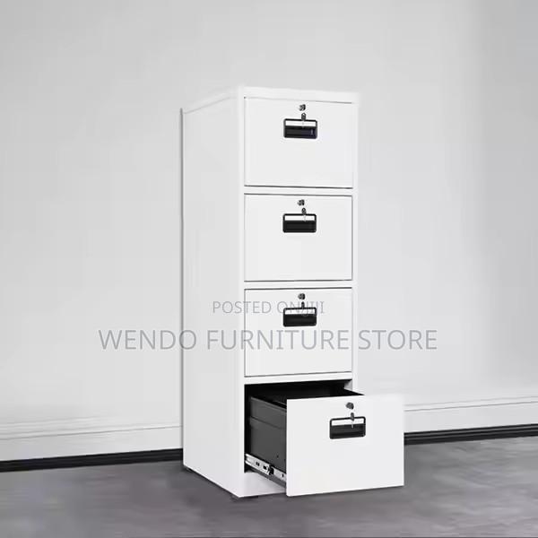 Office Cabinet; Four Drawers Metallic Office Filing Cabinet
