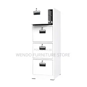 Office Cabinet; Four Drawers Metallic Office Filing Cabinet