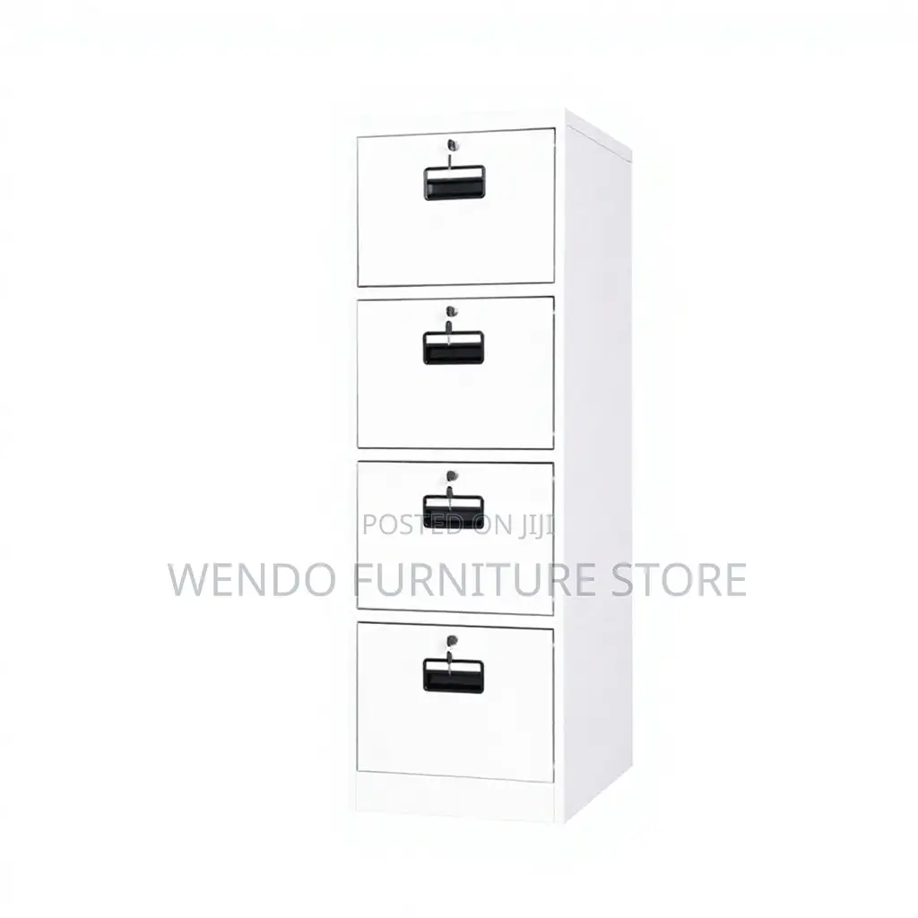 Office Cabinet; Four Drawers Metallic Office Filing Cabinet
