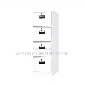 Office Cabinet; Four Drawers Metallic Office Filing Cabinet