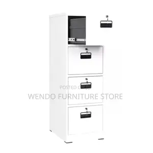 Office Cabinet; Four Drawers Metallic Office Filing Cabinet