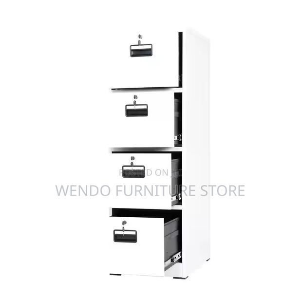 Office Cabinet; Four Drawers Metallic Office Filing Cabinet - thumbnail 6