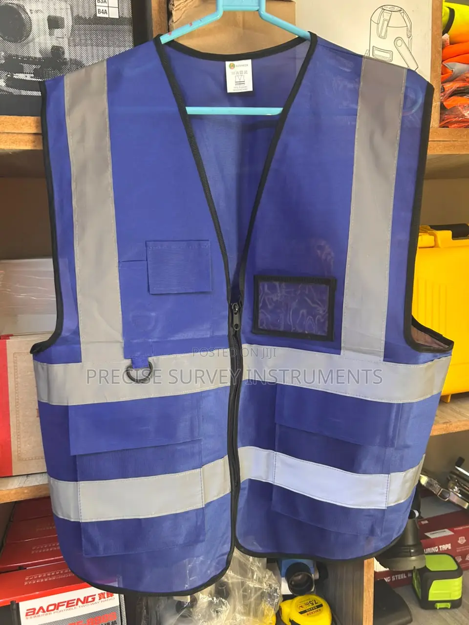 Multi-pocket Safety Reflector Vest For Site Workers