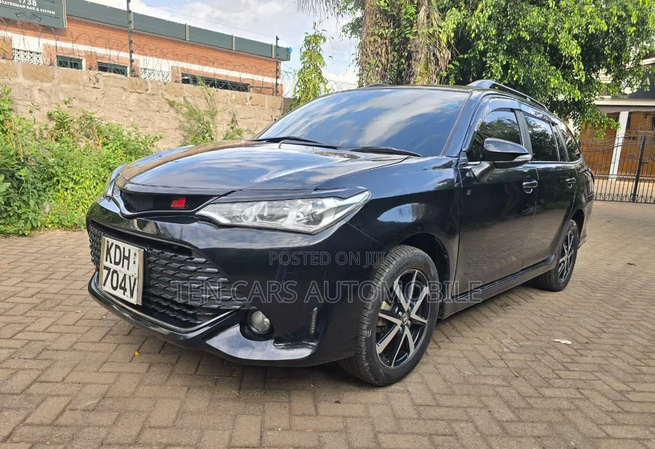 Toyota Corolla Fielder 2015 Black
