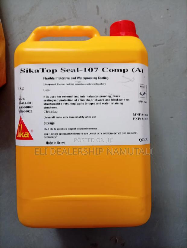 Sika Waterproofing Mortar – High Adhesion Coating for Leak Prevention - thumbnail 3