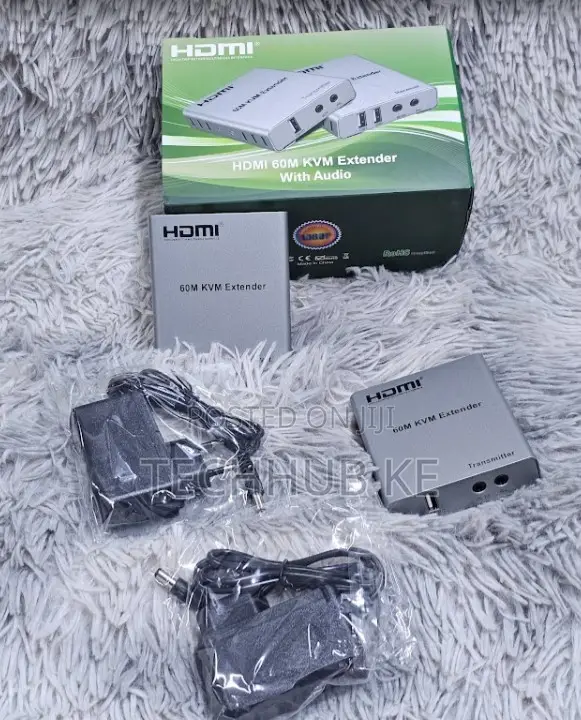 60m Hdmi Extender Over Cat6 | KVM Extender With Usb Audio Support