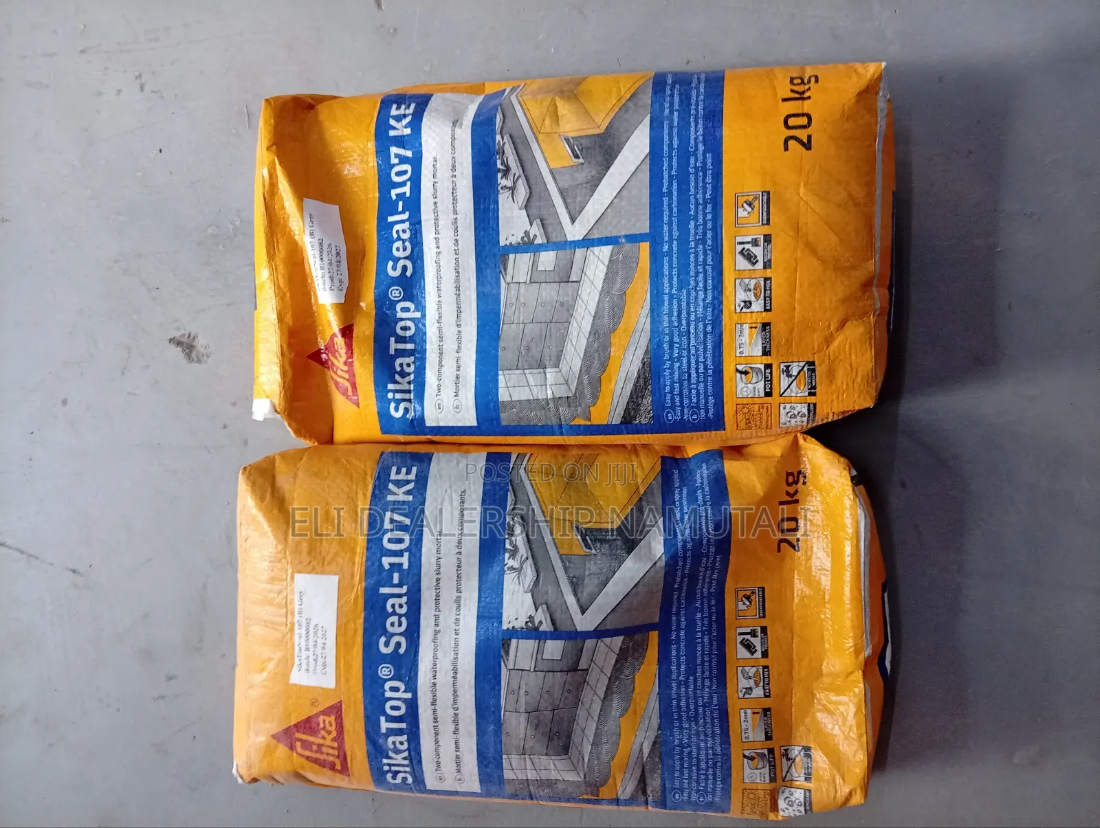 Best Cementitious Waterproofing Mortar – Sikatop Seal-107 Ke 25kg