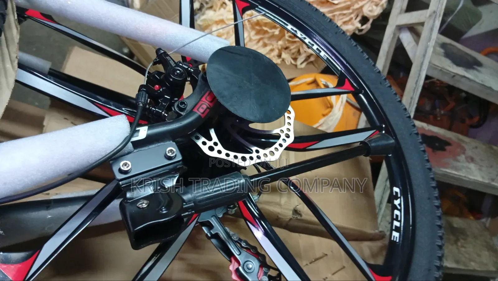 26" Designer Rim Carbon Fibre Body Bike