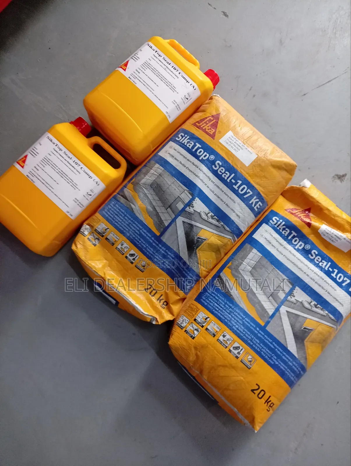 Sikatop Seal-107ke Semi-Flexible Waterproofing System for Construction