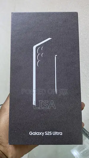 New Samsung Galaxy S25 Ultra 256 GB Black