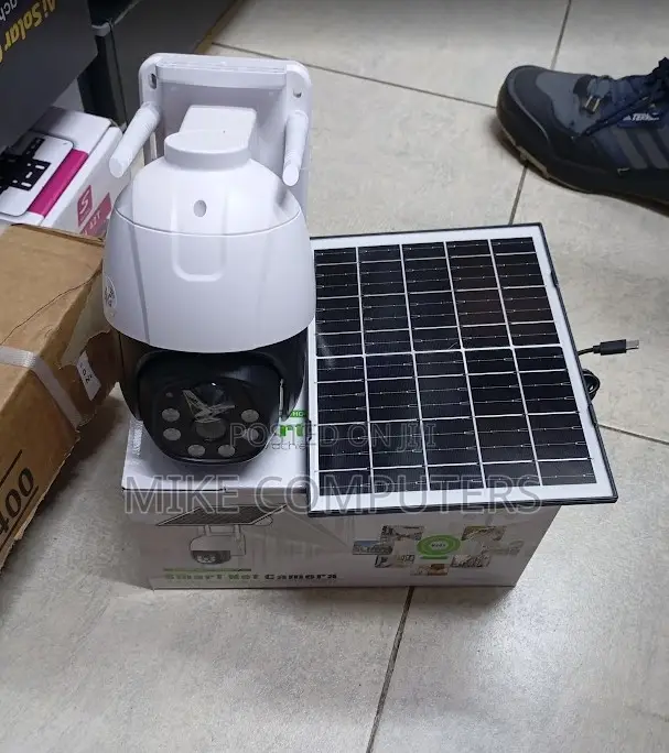 Single Lens V380 CCTV Solar 4g