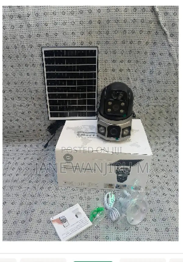 ^Wireless 4g Solar CCTV Camera – Weatherproof Outdoor Security