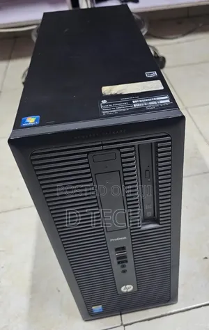 Desktop Computer HP ProDesk 600 G1 8GB Intel Core i5 HDD+SSD 128GB