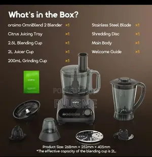 Oraimo Omniblend 2 (Obl-881a) 5 in 1 Multifunctional Blender