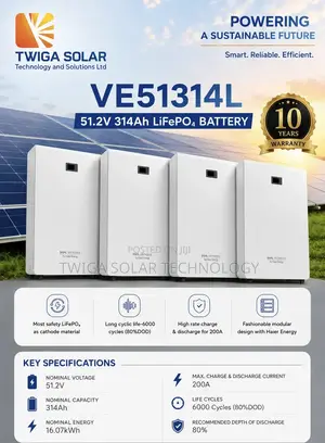 314ah 16kwh Lithium Battries