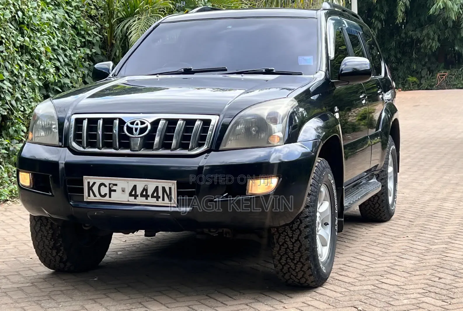 Toyota Land Cruiser Prado 3.0 D-4D 5dr 2008 Black