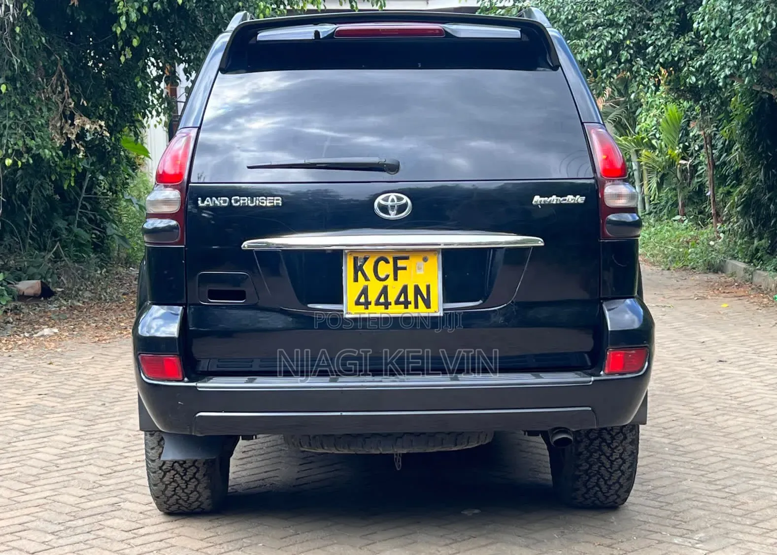 Toyota Land Cruiser Prado 3.0 D-4D 5dr 2008 Black