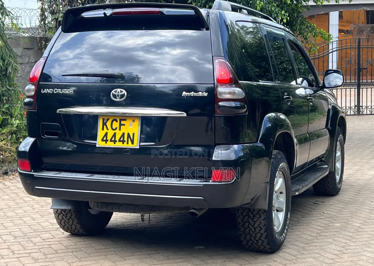 Toyota Land Cruiser Prado 3.0 D-4D 5dr 2008 Black