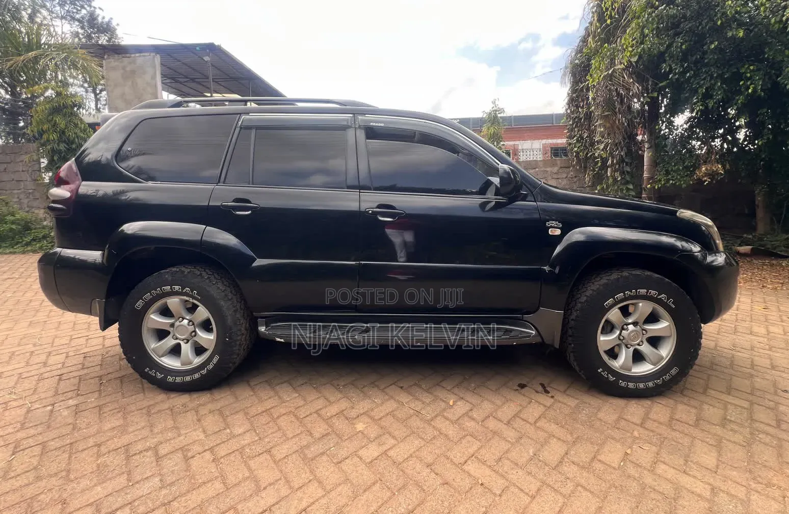 Toyota Land Cruiser Prado 3.0 D-4D 5dr 2008 Black