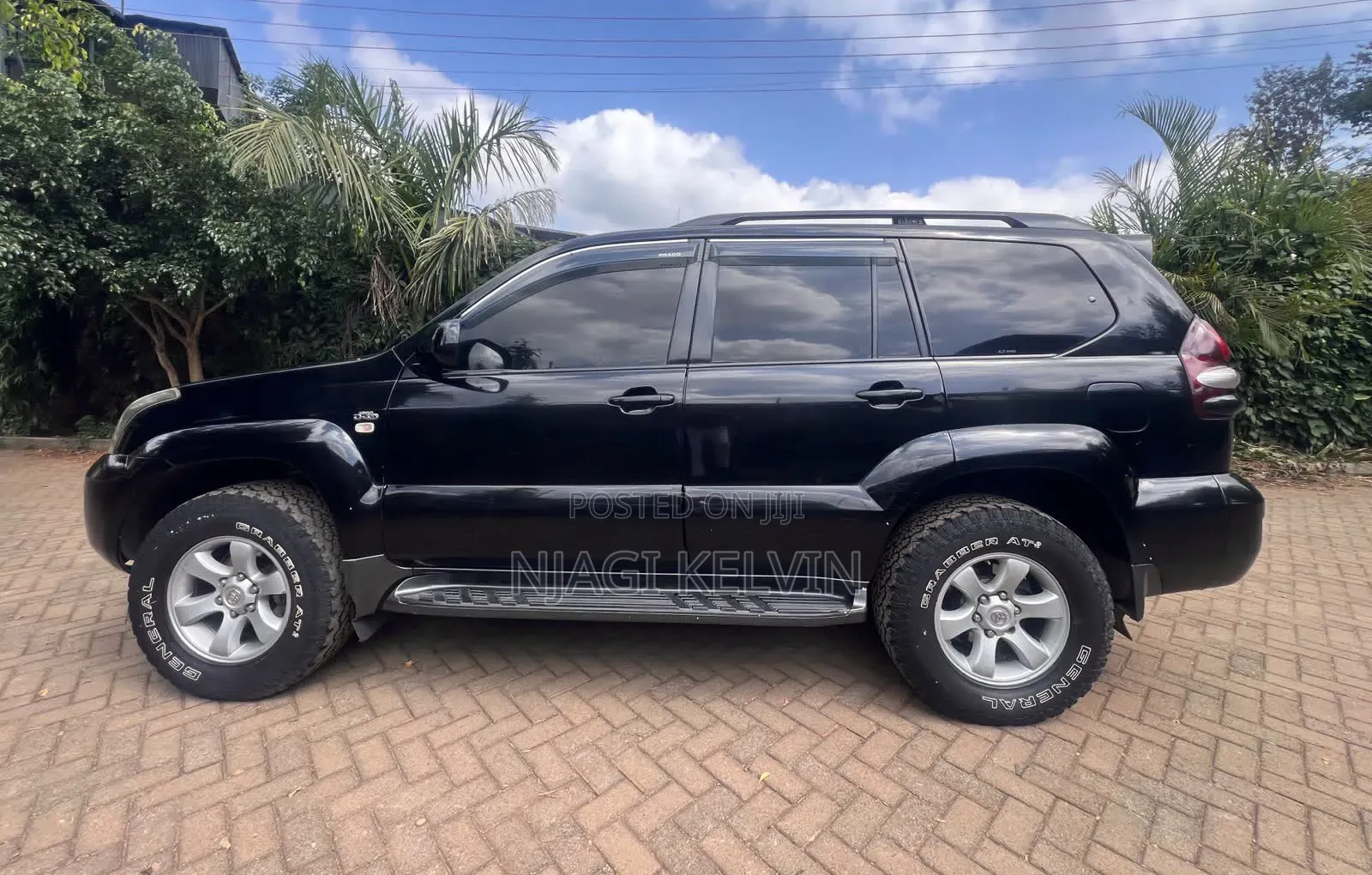 Toyota Land Cruiser Prado 3.0 D-4D 5dr 2008 Black