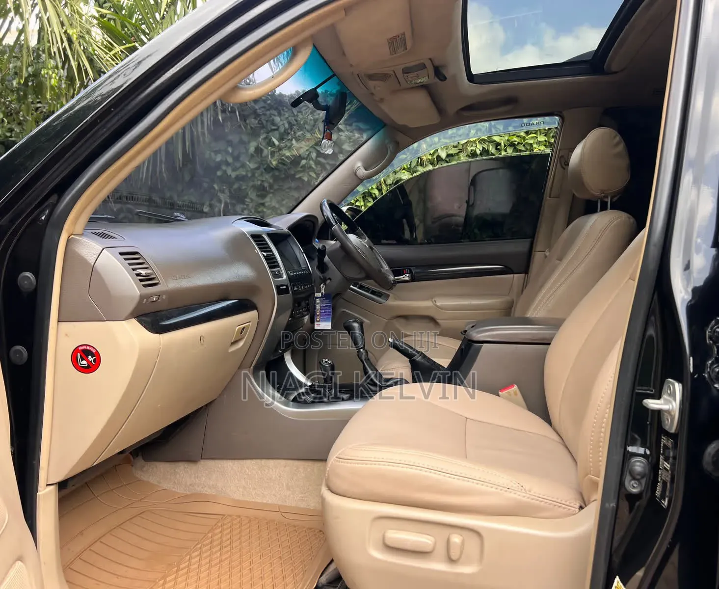 Toyota Land Cruiser Prado 3.0 D-4D 5dr 2008 Black