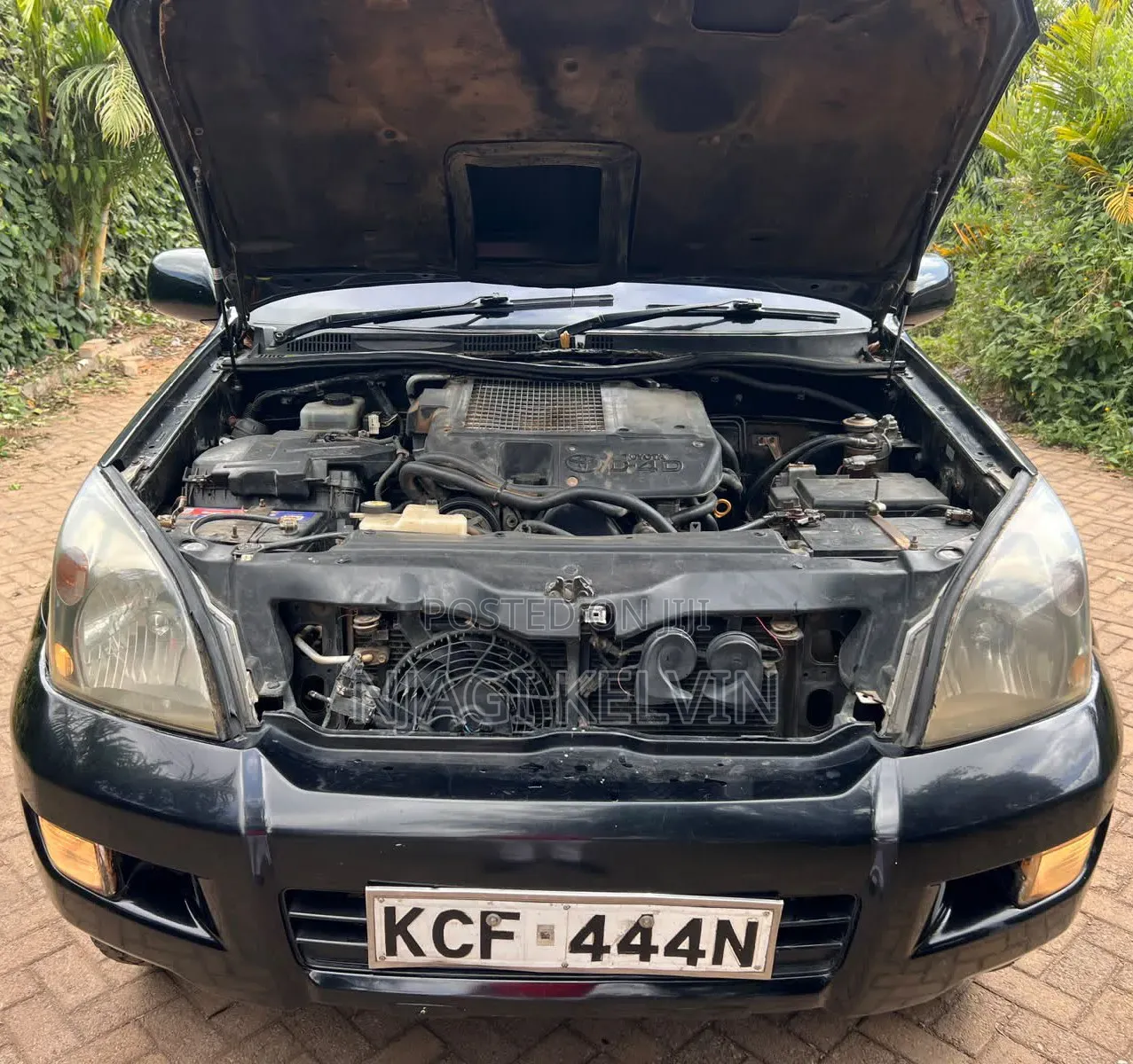Toyota Land Cruiser Prado 3.0 D-4D 5dr 2008 Black