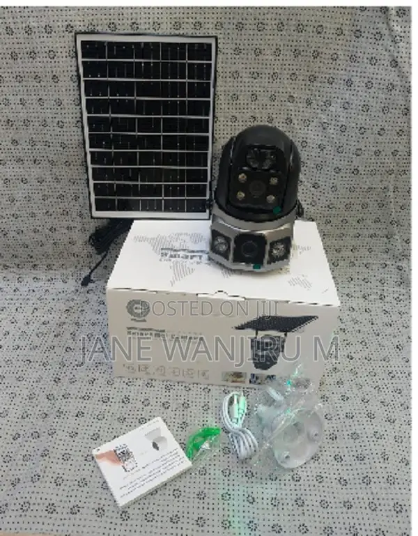 Smart Solar_ Surveillance Camera 4g – Remote Access Control