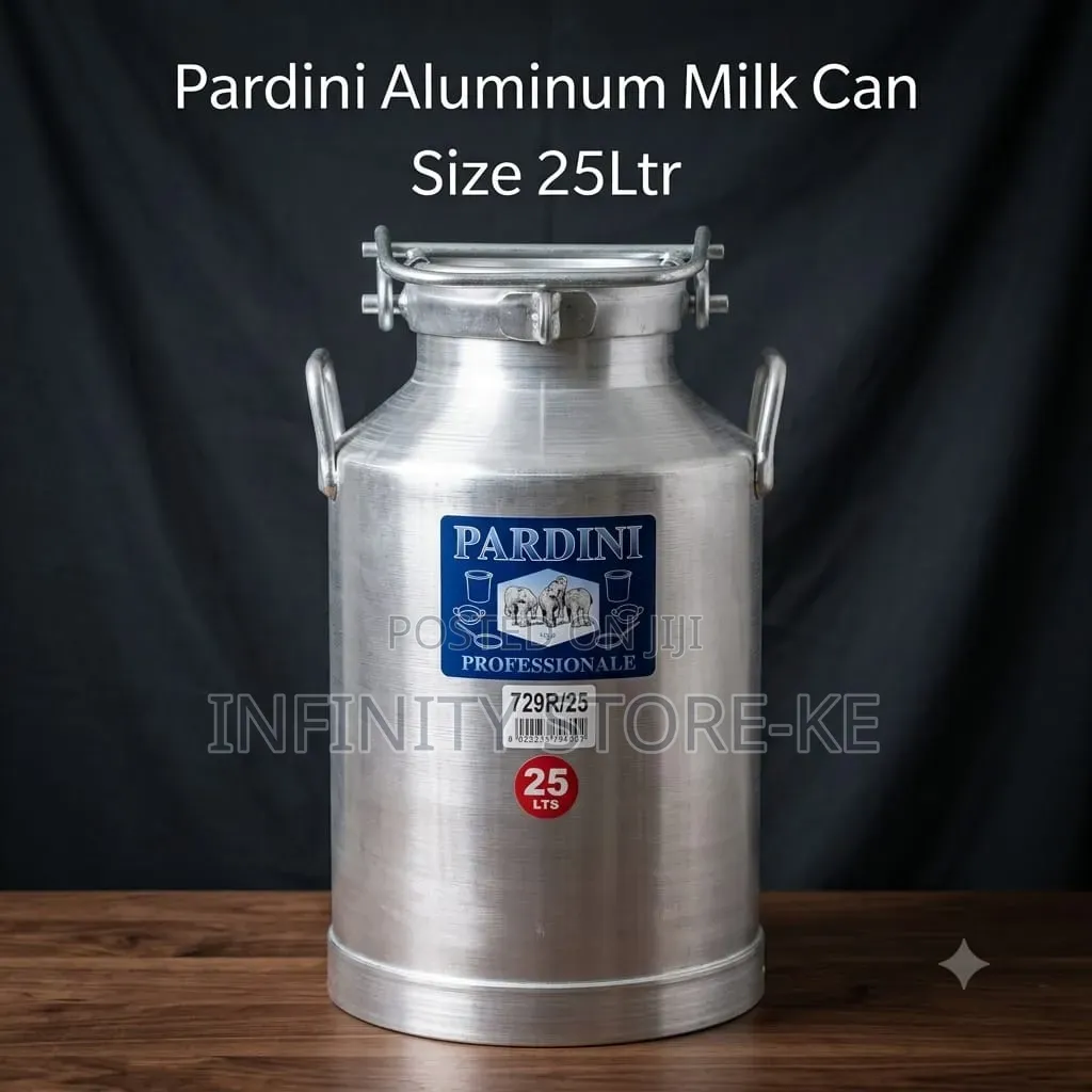 Pardini Aluminum Milk Can With Lock